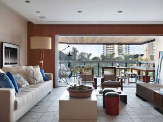 RESIDÊNCIA JP GOLDEN GREEN, BC Arquitetos BC Arquitetos Modern living room