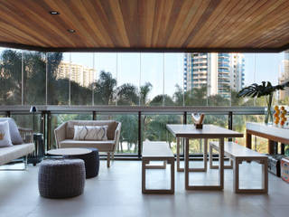 RESIDÊNCIA JP GOLDEN GREEN, BC Arquitetos BC Arquitetos Moderne Wohnzimmer