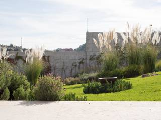 CASA OCHO JARDINES , Polen Diseño Vivo Polen Diseño Vivo Balcones y terrazas de estilo moderno