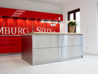 Küche Grindelberg, Hamburg, raphaeldesign raphaeldesign Industrial style kitchen