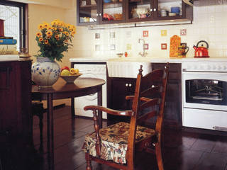 古民家の古材でマンションリフォーム, ユミラ建築設計室 ユミラ建築設計室 Classic style dining room