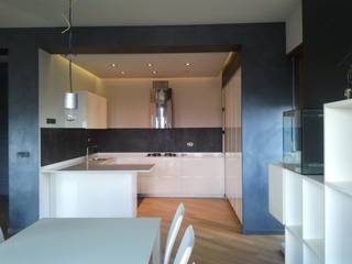 appartamento con sistema domotico - 2011, sposarchi sposarchi Minimalist kitchen