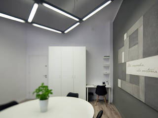 Biuro Mediatora, musk collective design musk collective design Moderne Arbeitszimmer