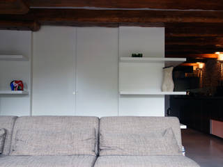 Loft Amsterdam, De Ontwerpdivisie De Ontwerpdivisie Salas de estar minimalistas