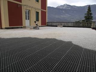 PAVIGRAVEL Outdoor Design Solution, STILE SAS STILE SAS Pareti & Pavimenti in stile moderno