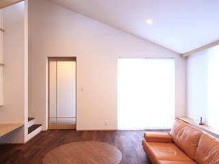 「Ｓｋｉｐ Ｃｏｒｅ」～三世代を結ぶ家～, ＭＡ設計室 ＭＡ設計室 Salas de estar modernas