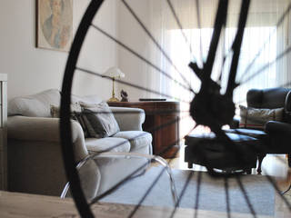 Piso de estilo industrial, Vicente Galve Studio Vicente Galve Studio Industrial style living room