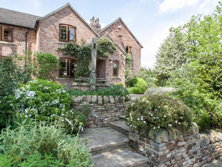 Cottage Garden, Cheshire, Barnes Walker Ltd Barnes Walker Ltd Сад в рустикальном стиле