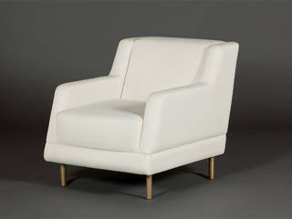 Futura Lounge Chair, Studio Lulo Studio Lulo Modern living room