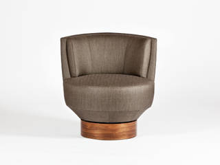 MIA Swivel Chair, Studio Lulo Studio Lulo Modern living room