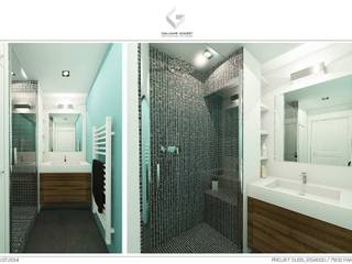 Rénovation Salle de Bains, GC AR(t)CHITECTURE GC AR(t)CHITECTURE Modern style bathrooms