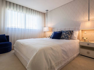 ANDAR MODELO GAIA 2014, Filipa Cunha Interiores Filipa Cunha Interiores Modern style bedroom Beds & headboards