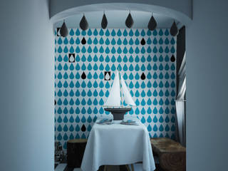 Tapety dla dzieci - KOLEKCJA RAIN, Humpty Dumpty Room Decoration Humpty Dumpty Room Decoration Walls