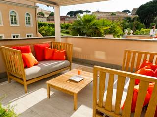 Terrazza Gran Melià _Roma, studiomartino.5 studiomartino.5 露臺