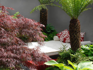 DEHOR BURGUNDY, Anna Paghera s.r.l. - Green Design Anna Paghera s.r.l. - Green Design Jardines modernos: Ideas, imágenes y decoración