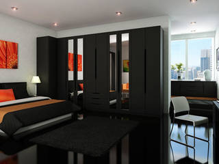 Richmond Fitted Bedroom Furniture: modern  by Chase Furniture, Modern   