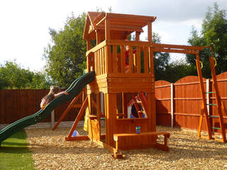 Climbing Frames and Transforming Gardens, Climbing Frames UK Climbing Frames UK Jardins clássicos