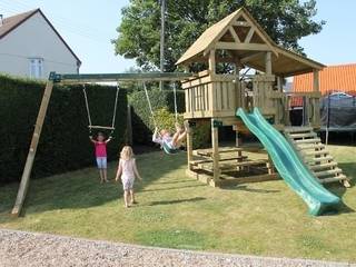 Double Climbing Frames - Hazoo, Sovereign Outdoor Living Sovereign Outdoor Living Klassieke tuinen