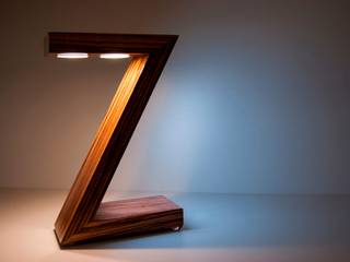 ZETA, Luxelt Luxelt Estudios y despachos clásicos Madera Acabado en madera Iluminación