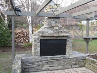 Clad your Braai in Stone The Braai Man Colonial style garden Fire pits & barbecues