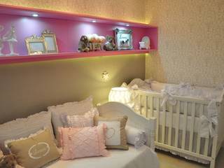 Quarto Lorena, Juliana Farias Arquitetura Juliana Farias Arquitetura Nursery/kid’s room