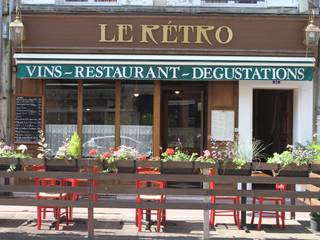 Restaurant Le Retro, Agence C+design - Claire Bausmayer Agence C+design - Claire Bausmayer Commercial spaces