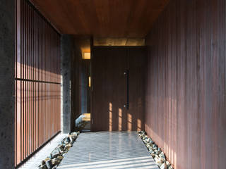 甲子園の家, Abax Architects Abax Architects Jardines frontales