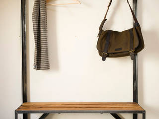 Coat Rack Bench, One Off Oak Limited One Off Oak Limited Коридор, прихожая и лестница в классическом стиле