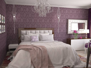 Романтичная спалья, Гурьянова Наталья Гурьянова Наталья Classic style bedroom