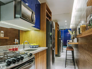 Apartamento Bela Vista, STUDIO LN STUDIO LN Modern style kitchen