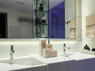 CECY, Flavio Moura Arquitetura Flavio Moura Arquitetura Modern bathroom Decoration