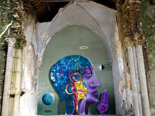 Street Art - Master Peace, Bombye Kreation Bombye Kreation Eclectic style houses