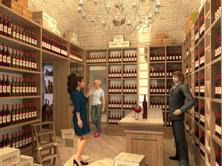 Wine shop Mazzini - Assisi, Planet G Planet G Commercial spaces