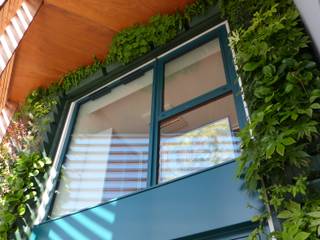 Végétaux naturels - Façade végétalisée / Mur végétal extérieur, Vertical Flore Vertical Flore Country style house