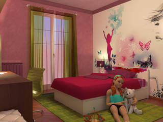 Girl's room, Planet G Planet G Dormitorios de estilo moderno