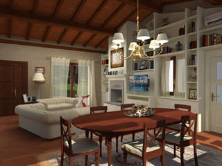 Livingroom in Rome, Planet G Planet G Classic style living room