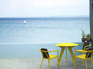 A table !, Vue Jardin Vue Jardin Jardines de estilo moderno Hierro/Acero