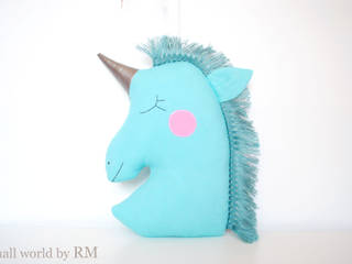 Cojín unicornio, Mundo Raquel Mundo Raquel Nursery/kid’s room کپاس Red