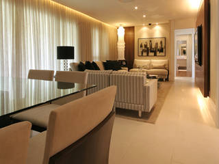 Apartamento residencial - Ed. Lumina Parque Clube, Carolina Ouro Arquitetura Carolina Ouro Arquitetura Living room