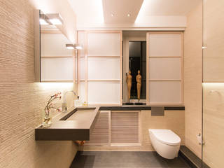 Baddisigne, Asiatiasch Touch, Ulrich holz -Baddesign Ulrich holz -Baddesign Asian style bathroom Tiles Beige