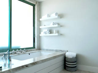 Malibu Decor by Erika Winters Inc. Design, Erika Winters® Design Erika Winters® Design Modern bathroom