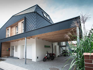 Studios + Apartments, Graz, Florian Schober Architektur ZT Florian Schober Architektur ZT Modern Houses Aluminium/Zinc