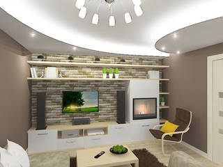 Трехкомнатная квартира, Design Rules Design Rules Living room