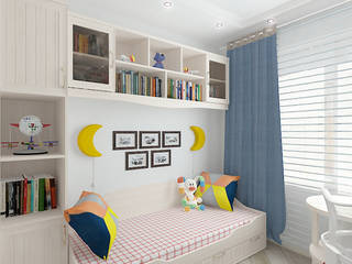 Трехкомнатная квартира, Design Rules Design Rules Eclectische kinderkamers