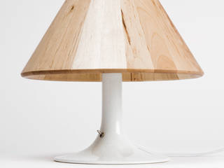 Habanna Lamp, Jorge Arbelo Jorge Arbelo Quartos escandinavos Madeira Acabamento em madeira