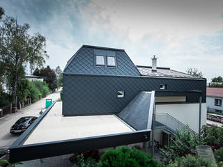 Studios + Apartments, Graz, Florian Schober Architektur ZT Florian Schober Architektur ZT Modern Houses Aluminium/Zinc