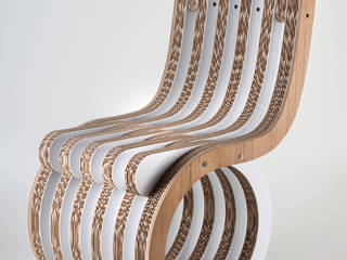 Twist Chair, lessmore lessmore Salas de estar modernas