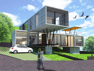 CASA SAYAVEDRA, SERVER arquitectura y construcción SERVER arquitectura y construcción บ้านและที่อยู่อาศัย