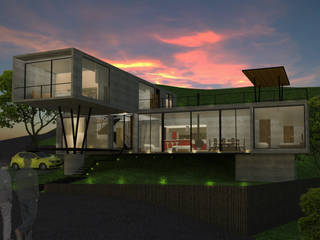 CASA SAYAVEDRA, SERVER arquitectura y construcción SERVER arquitectura y construcción บ้านและที่อยู่อาศัย