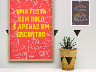 Coleção Gordelícias, Na Casa da Joana - Posters Na Casa da Joana - Posters Casas modernas: Ideas, imágenes y decoración